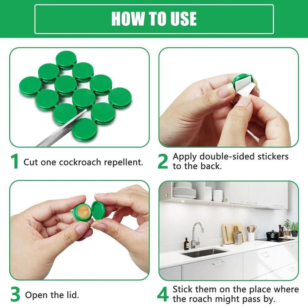 Cockroach Killer Gel (Pack of 2 =24 Pcs)