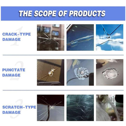 Glass Repair Kit Pack of 2