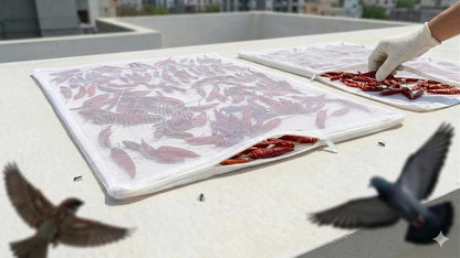 Kuvru Cotton Drying Cloth with Net