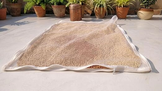 Kuvru Cotton Drying Cloth with Net