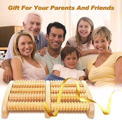 New Wooden Foot Massage Roller