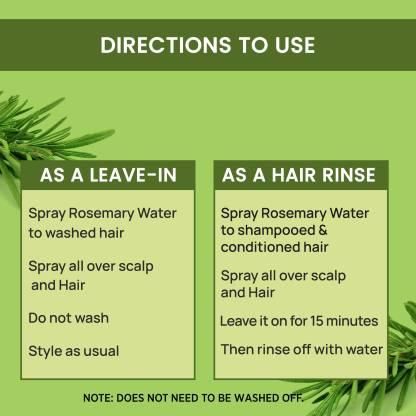 Rosemary Water, Hair Spray For Regrowth (Pack of 2) 40% Off