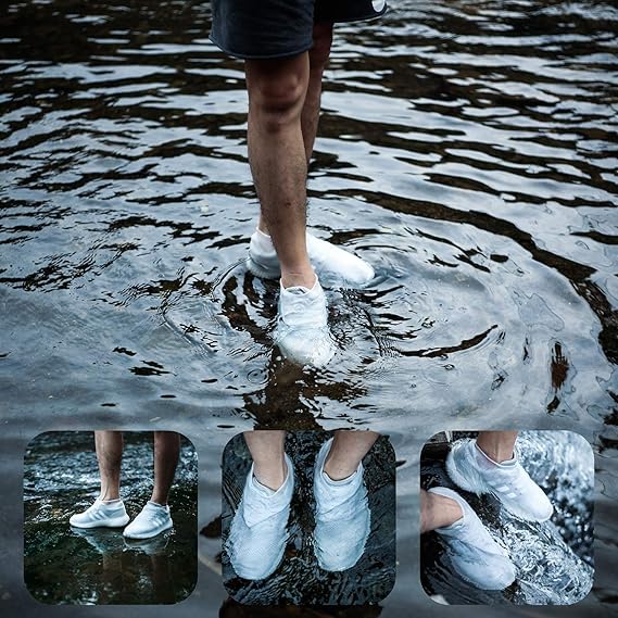 Summer Hot Sale-Waterproof Silicone Shoe Covers (Pack of 2)