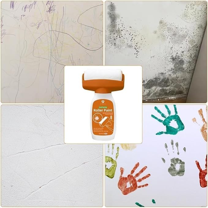 Wall Repair Paint Roller and Wall Repair Painting Solution