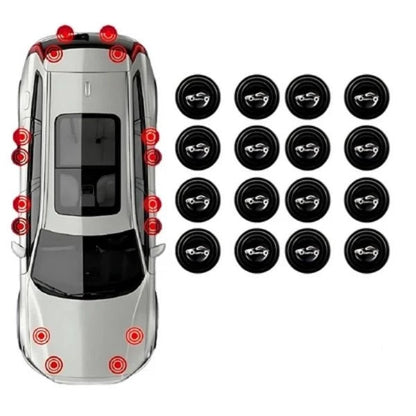 Car Door Shock Absorber Rubber Pad Protection for Door Protector (Pack of 16)