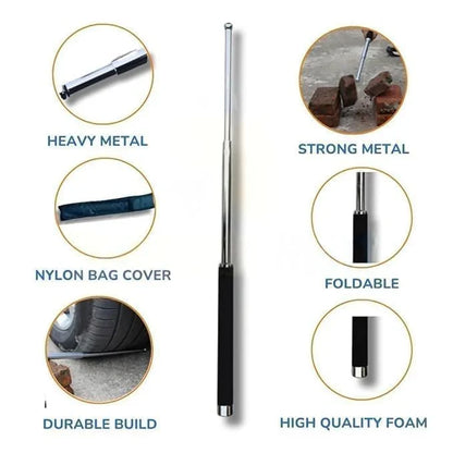 Personal Self Difence Foldable Stick for Men and Women