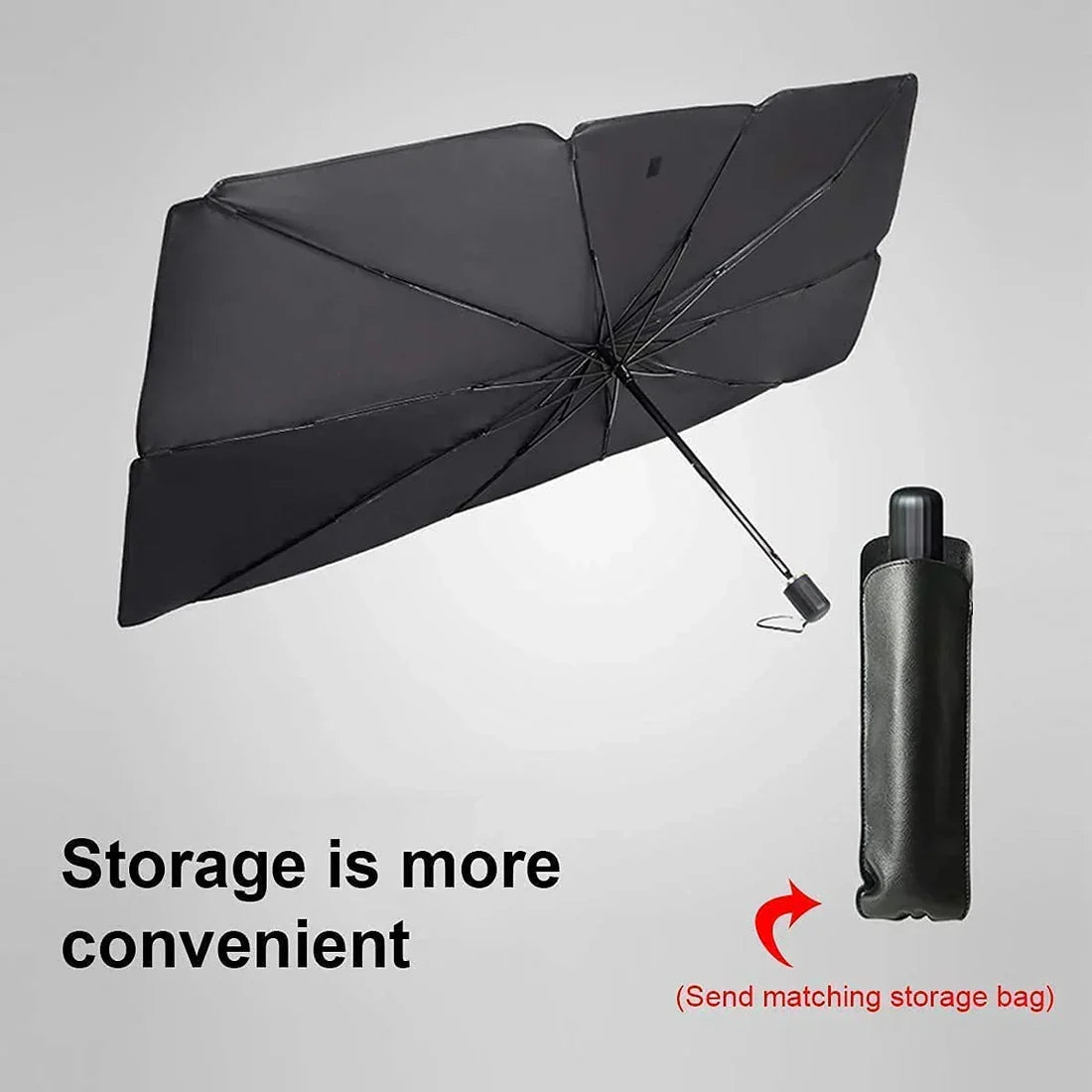 Foldable Car Windshield Sun Umbrella
